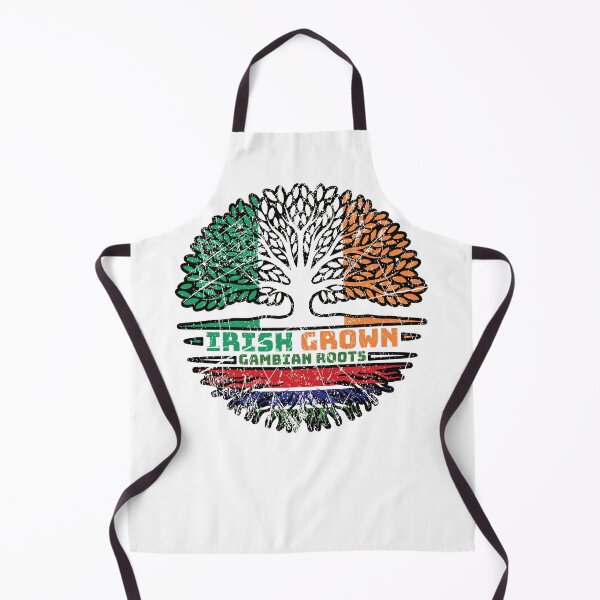 Item preview, Gambia Gambian Irish Ireland Tree Roots Flag designed and sold by FlagX.