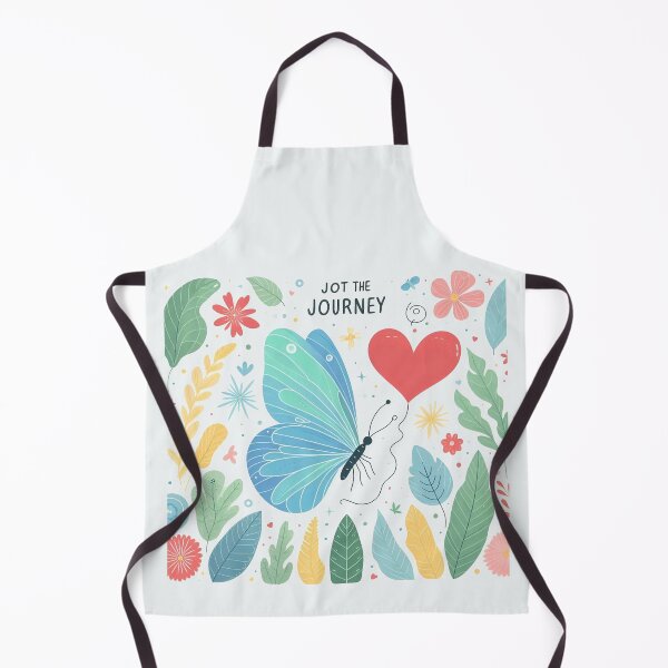 Item preview, Blue Butterfly finding a red Heart Jot The Journey designed and sold by Nanthanon.