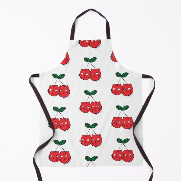 Item preview, Cherries Fruit Cat "Hairy Cherries" designed and sold by hijinx-mixed.