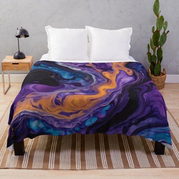Item preview, Cosmic Tapestry Fluid Abstract Art designed and sold by SeamPix.