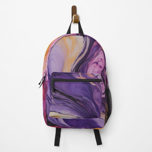 Item preview, Amethyst Nebula Fluid Abstract Art designed and sold by SeamPix.