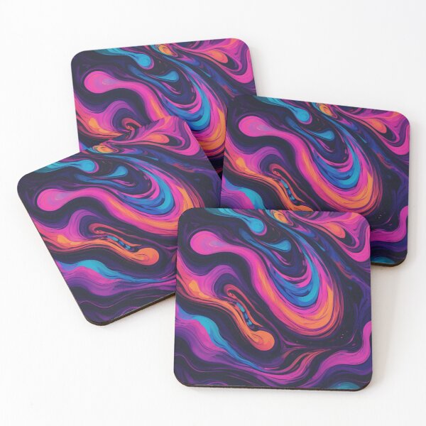 Item preview, Electric Vortex Fluid Abstract Art designed and sold by SeamPix.