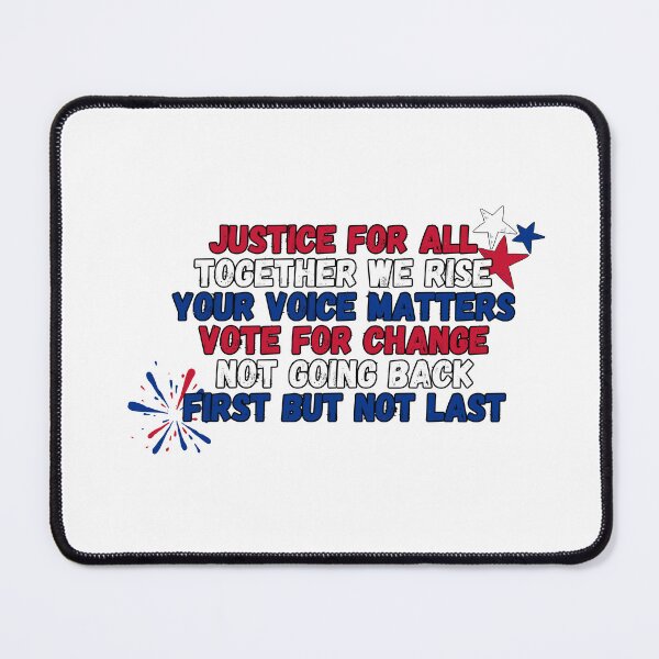Item preview, Justice for all for all, together we rise, your voice matters designed and sold by FitEnvy.