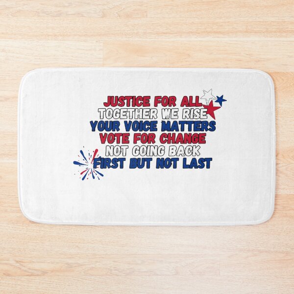 Item preview, Justice for all for all, together we rise, your voice matters designed and sold by FitEnvy.