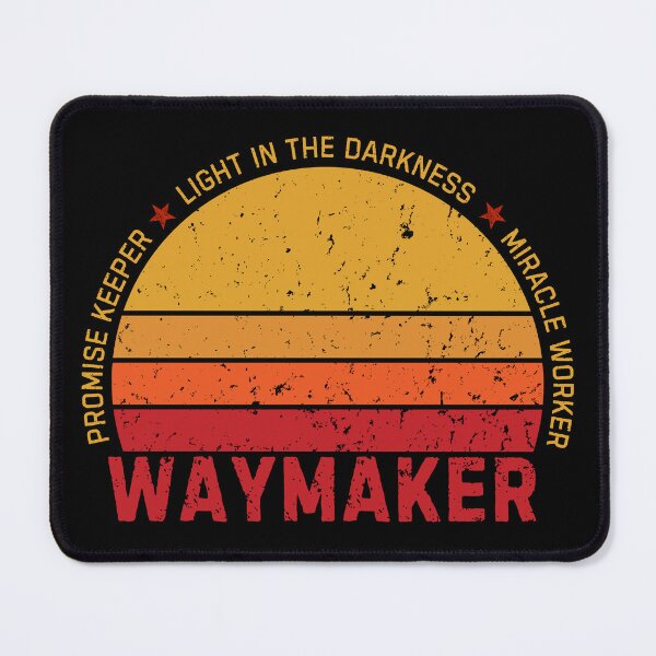 Item preview, Vintage Retro Waymaker, Bible Verse,Christian Mens Gospel Quotes, Inspirational  Christian Woman Design designed and sold by mattlee20.