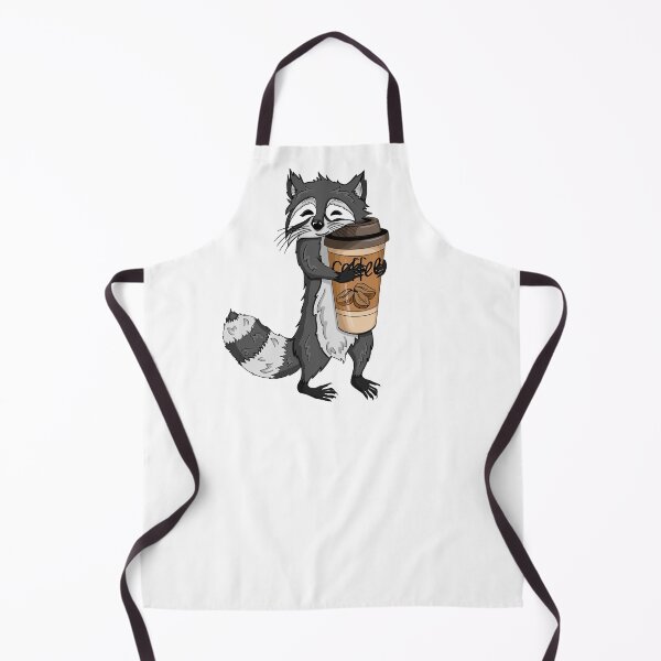 Item preview, Racoon with coffee designed and sold by Maryart8.