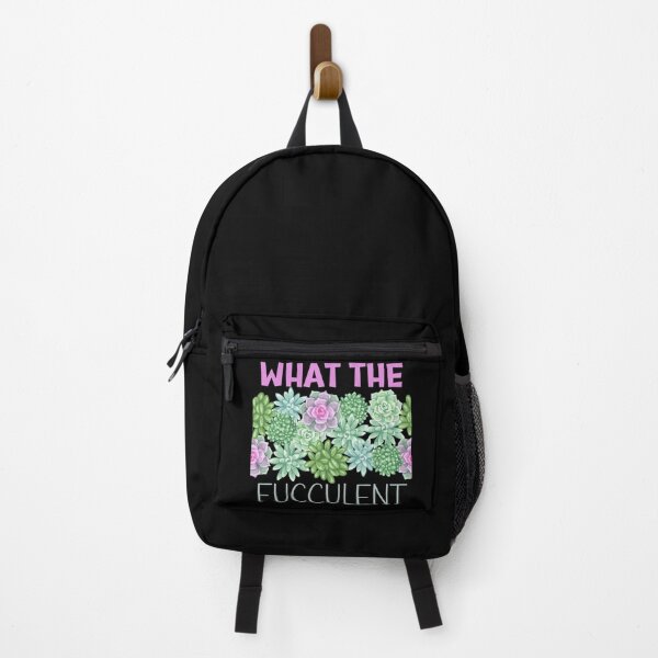 Item preview, What the fucculent plant pun designed and sold by EvergreenWhimsy.