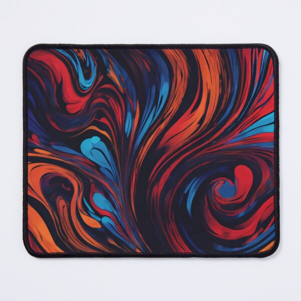 Item preview, Crimson Currents Fluid Abstract Art designed and sold by SeamPix.
