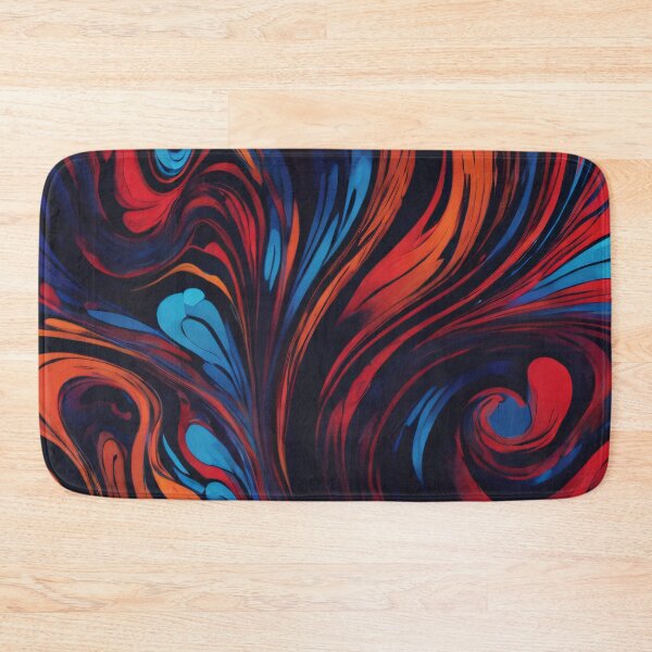 Item preview, Crimson Currents Fluid Abstract Art designed and sold by SeamPix.