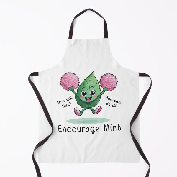 Item preview, Encourage Mint with PomPoms designed and sold by Kspirit Designs.