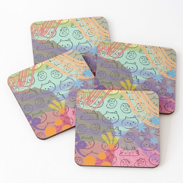 Item preview, Cat colorful designed and sold by Abelievingheart.