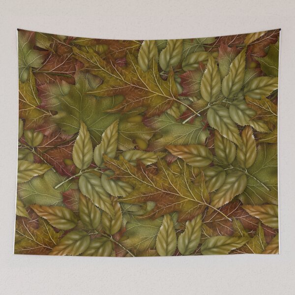 Item preview, Leaves Botanical Pattern designed and sold by Tammy Marie Russell.