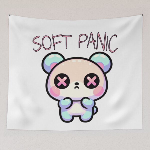 Item preview, Creepy Cute Weirdcore Pastel Goth Grunge Soft Panic Bear PTSD Anxiety designed and sold by dreamsagellc.