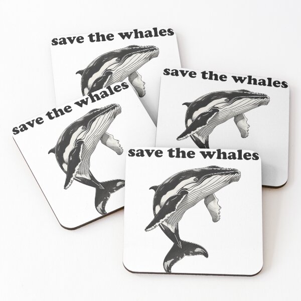 Item preview, Save the Whales - Vintage designed and sold by -DEEWOLF-.