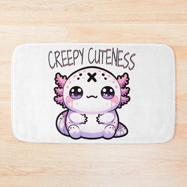 Item preview, Creepy Cute Weirdcore Pastel Goth Grunge Creepy Cuteness Axolotl designed and sold by dreamsagellc.