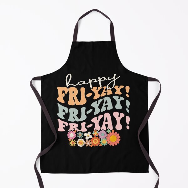 Item preview, Happy Fri-Yay Friday Lovers Fun Teacher Retro Groovy designed and sold by Dressed For Duty.