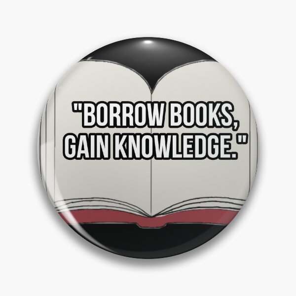 Item preview, "Discover the Magic: 'Borrow Library' designed and sold by Gendy77.