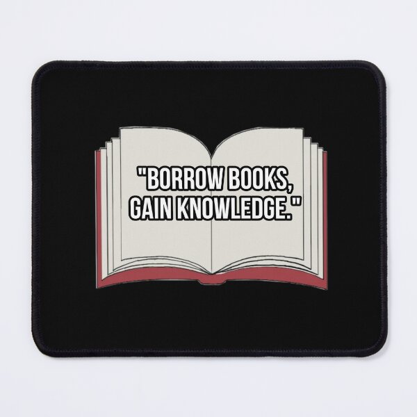 Item preview, "Discover the Magic: 'Borrow Library' designed and sold by Gendy77.