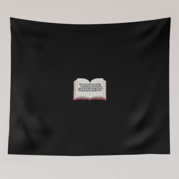 Item preview, "Discover the Magic: 'Borrow Library' designed and sold by Gendy77.