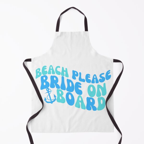 Item preview, Wavy Beach Please, Bride on Board, Weekender Bag, Bachelorette Tog Bag, Retro design, Bachelorette Cruise Tote, Beach Party, First Mate designed and sold by FitEnvy.