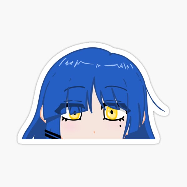 Aperçu de l'œuvre Bocchi Le Rocher ! ぼっち・ざ・ろっく！ / Ryou Yamada 山田 リョウ Peeker créée et vendue par YamatoGraphics.