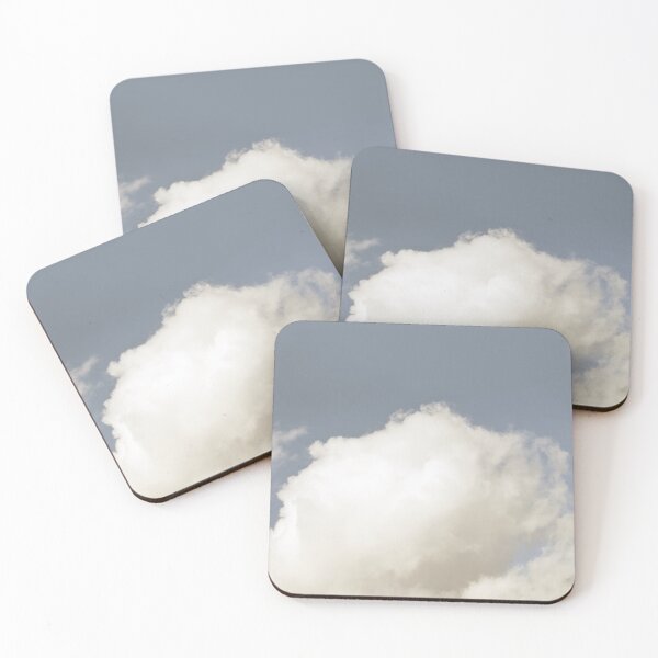 Item preview, Light blue sky background with a big puffy cloud designed and sold by by-jwp.