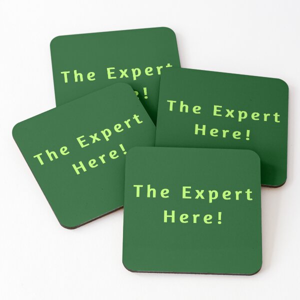 Item preview, TradesMen-Women ID - The Expert Here designed and sold by AlienAlmanac.