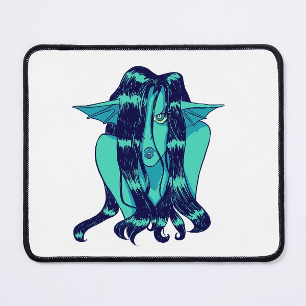 Item preview, Mermaid Siren Blue designed and sold by Evy Cook.