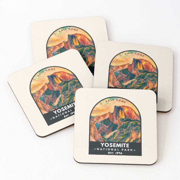 Item preview, Yosemite National Park, Vintage travel designed and sold by PinkandP.