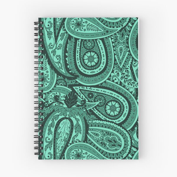 Item preview, Green and Teal Vintage Paisley Pattern designed and sold by paldronma.