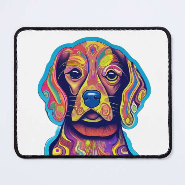 Item preview, colorful pup designed and sold by RadManDesigns.