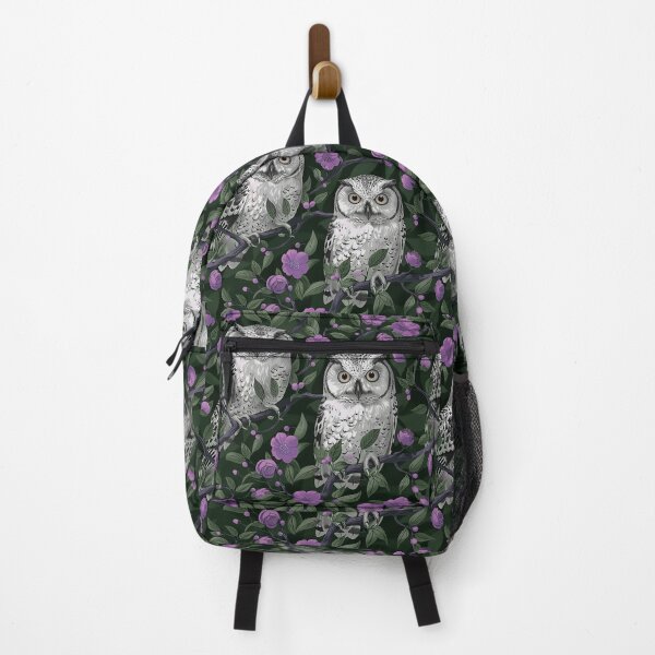 Item preview, Cute owls in flower background designed and sold by fuzzyfox.