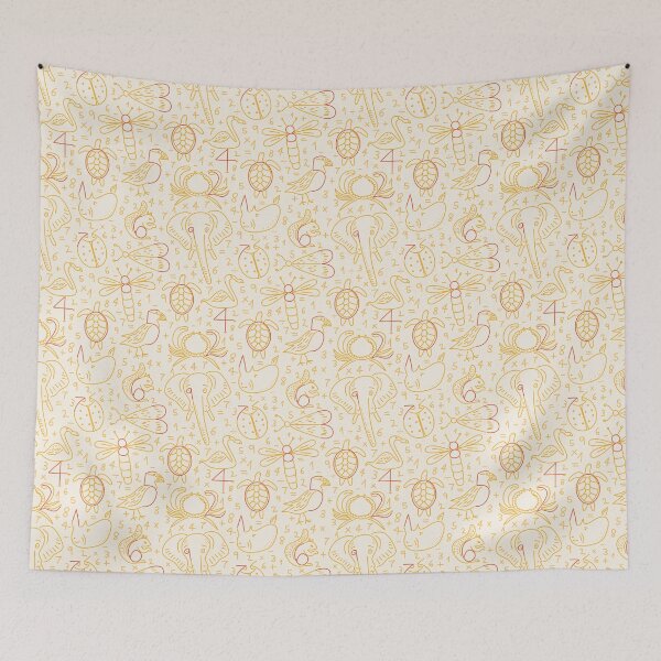Item preview, Number Zoo The Return in light orange designed and sold by TessaPeartree.
