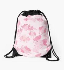 Axolotls Drawstring Bag