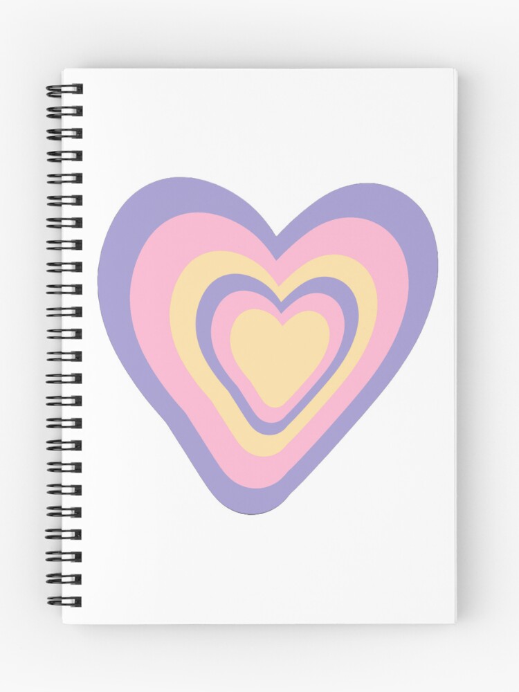 Thumbnail 1 of 3, Journal, Soft Heart Rippled designed and sold by MinezJi15.