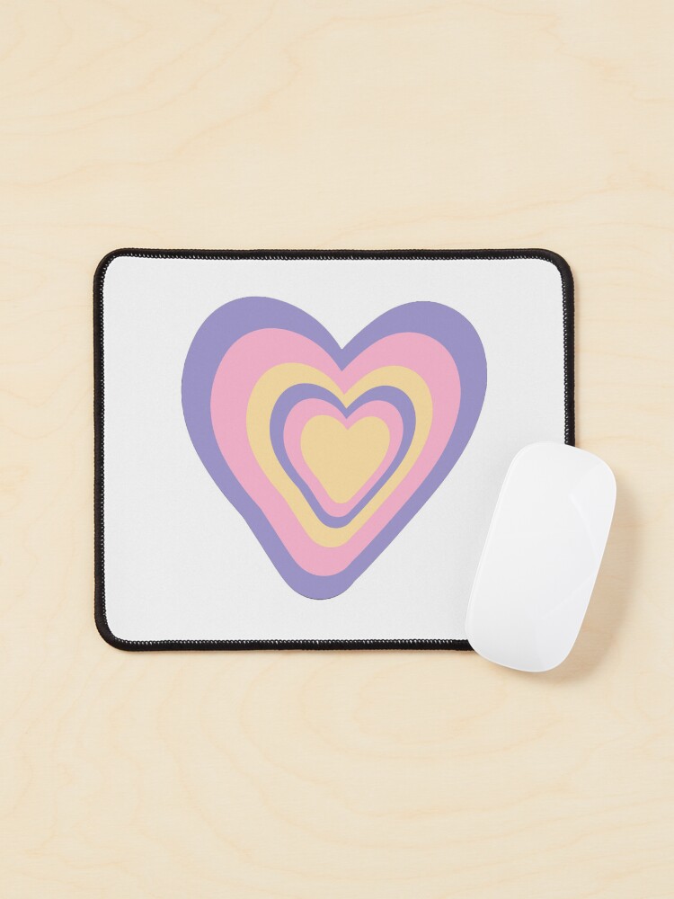 Thumbnail 1 of 5, Mouse Pad, Soft Heart Rippled designed and sold by MinezJi15.