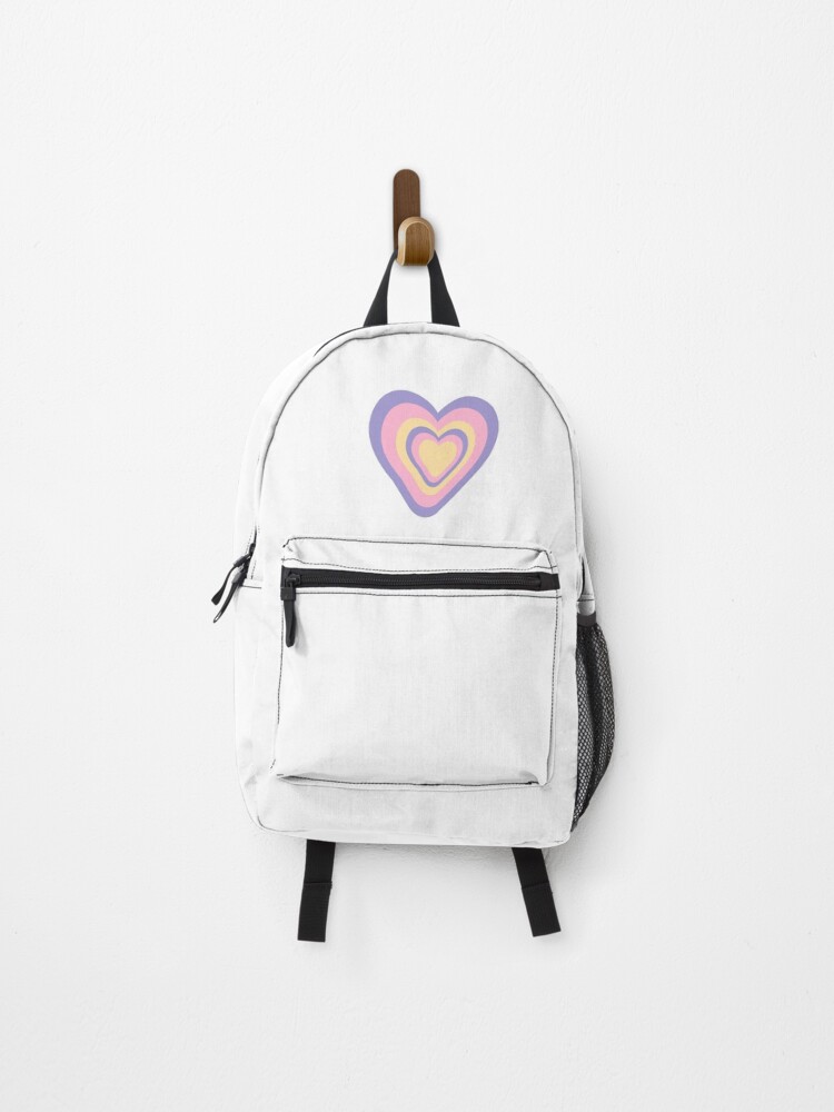Thumbnail 1 of 3, Backpack, Soft Heart Rippled designed and sold by MinezJi15.