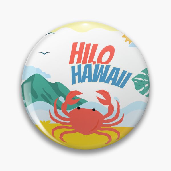 Item preview, Hilo Hawaii Sticker/Magnet/Pin designed and sold by PenneyProducts.