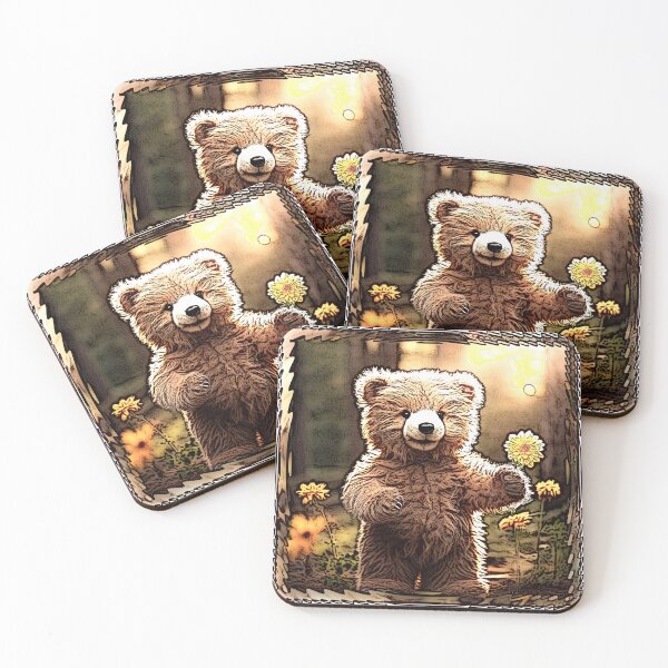 Item preview, teddy bear 2024 tileartwork designed and sold by tileartwork.