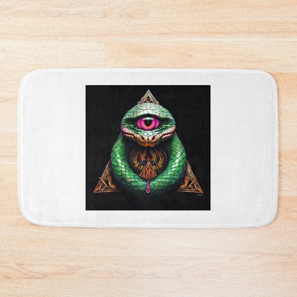 Item preview, snake triangle 2024 tileartwork designed and sold by tileartwork.