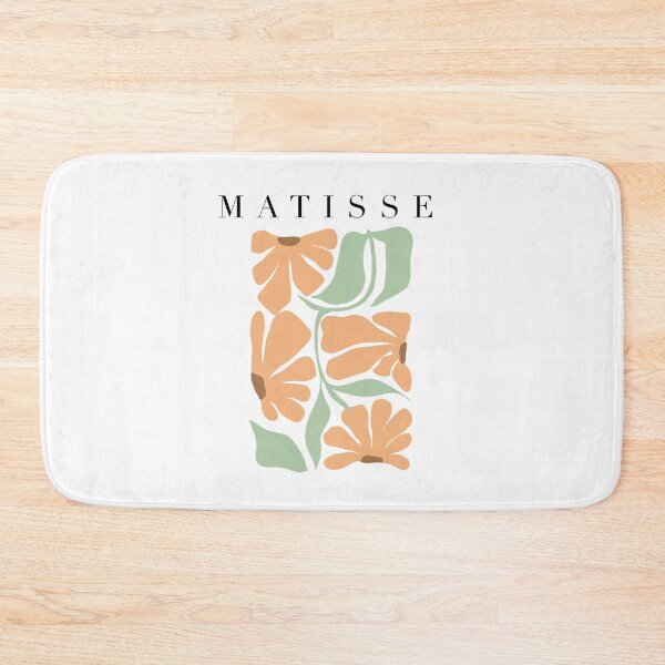 Item preview, Orange Blossoms - Henri Matisse Inspired Flower Cut-Outs Art Print designed and sold by shreya ranjan.