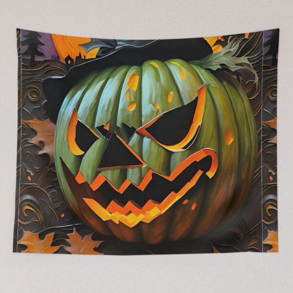 Item preview, Green Witch-o’-lantern designed and sold by MatrixTattoo.