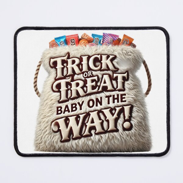 Item preview, Trick or Treats Baby Announcement - Halloween Candy Themed Baby Announcement for October designed and sold by StyLeHi.