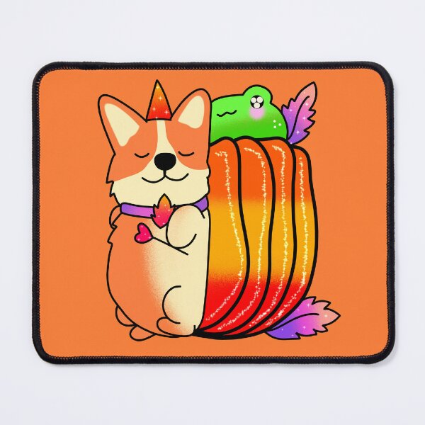 Item preview, Corgi and frog coolest pumpkin in the patch halloween designed and sold by Quacktails.