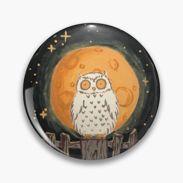 Item preview, Owl on fence designed and sold by Lorajean Gudmundsen.