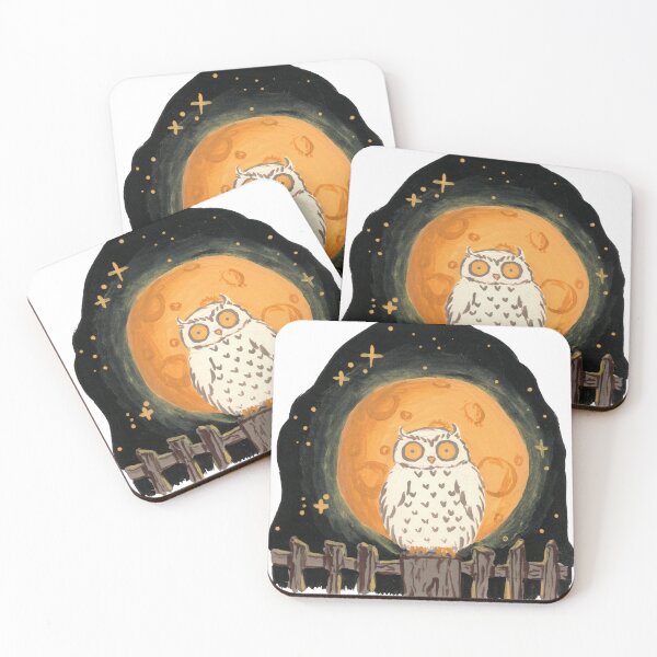 Item preview, Owl on fence designed and sold by Lorajean Gudmundsen.