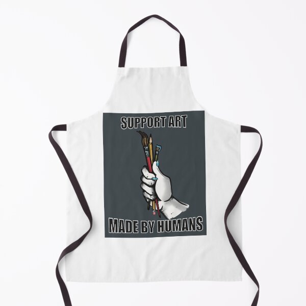 Item preview, Support Art Made By Humans (with background) designed and sold by Bri Rogerson.