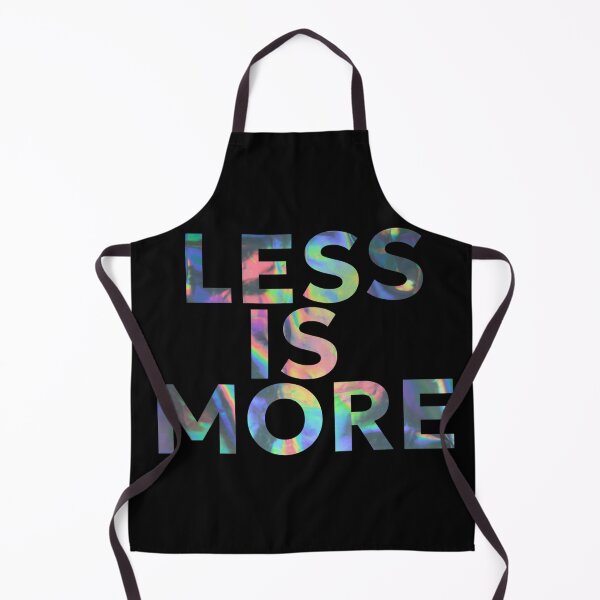 Item preview, Holographic Less is more designed and sold by FitEnvy.