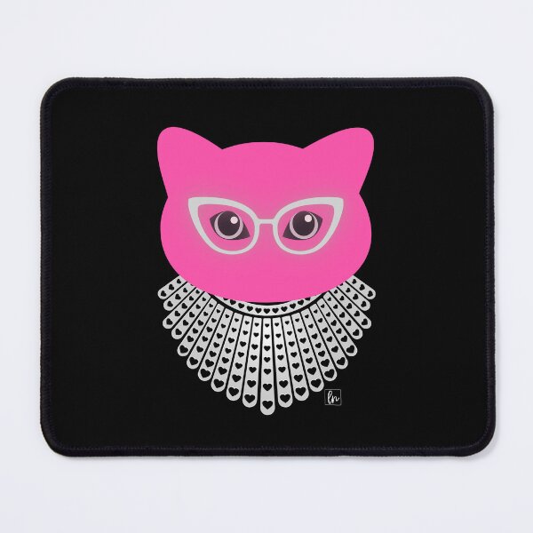 Item preview, Dissent Cat (Dark Background) designed and sold by LyndaNoel Design.