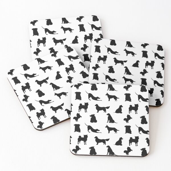 Item preview, Shadows of several dog breeds designed and sold by anydirea.